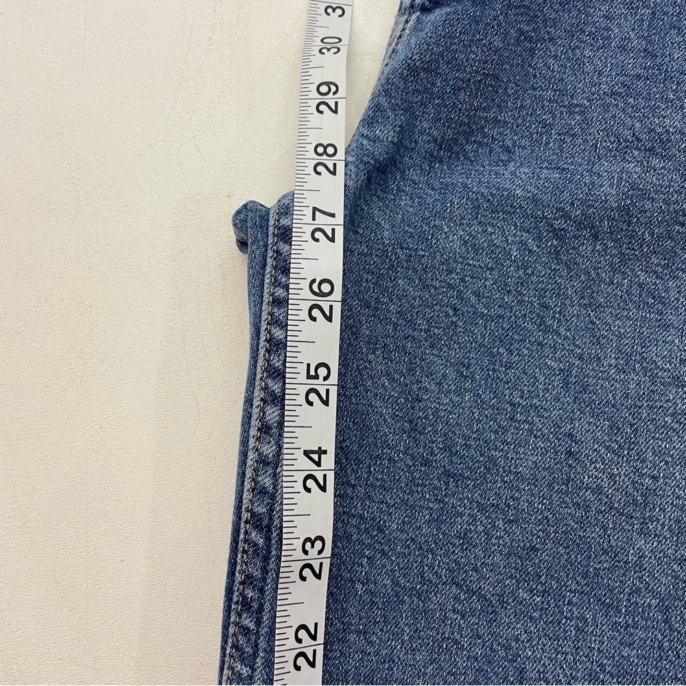 & Other Stories Jeans Womens Size 26 Blue High Rise Straight Leg Jeans - Picture 8 of 10